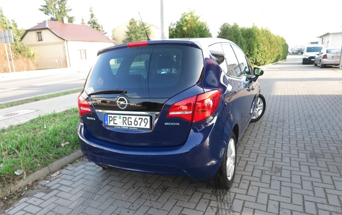 Opel Meriva cena 19900 przebieg: 140000, rok produkcji 2011 z Pruszków małe 466